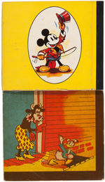 "WALT DISNEY'S STORY OF" WHITMAN BOOK SET.