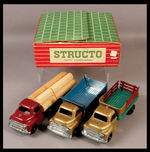 "STRUCTO TRUCK ASSORTMENT" BOXED SET.