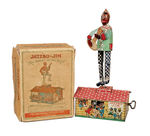 "JAZZBO-JIM/THE DANCER ON THE ROOF" BOXED WIND-UP.