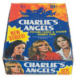 "CHARLIE'S ANGELS"  FULL TOPPS GUM CARD DISPLAY BOX.