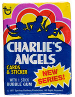 "CHARLIE'S ANGELS"  FULL TOPPS GUM CARD DISPLAY BOX.