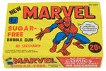 "MARVEL COMICS SUGAR-FREE BUBBLE GUM" FULL TOPPS DISPLAY BOX.