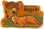 "PINOCCHIO, LAMPWICK" & "BAMBI" FIGURAL PENCIL SHARPENERS FROM THE WENGEL COLLECTION.