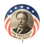 TAFT FLAG MOTIF 1908 SINGLE PORTRAIT HAKE #118.