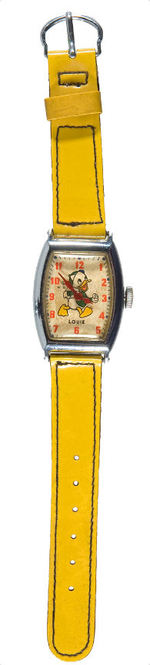 DONALD DUCK'S NEPHEW "LOUIE" WATCH BY INGERSOLL/US TIME.