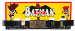 “BATMAN” BELT ON CARD.