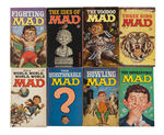 "MAD" FIRST EDITION PAPERBACK BOOK LOT.