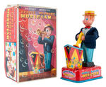 "BUBBLE BLOWING MUSICIAN" BOXED BATTERY OPERATED TOY.