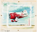 PYRO "GEE BEE" RACING PLANE ORIGINAL MODEL KIT BOX LID ART.