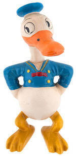 LONG-BILLED DONALD DUCK COMPOSITION DOLL BY KNICKERBOCKER.