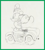 THE DOGNAPPER PRODUCTION DRAWING WITH MICKEY MOUSE.