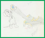 SILLY SYMPHONIES - THE COUNTRY COUSIN PRODUCTION DRAWING.