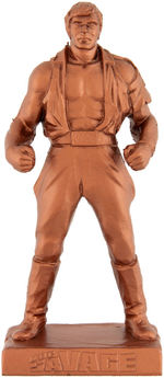 "DOC SAVAGE THE MAN OF BRONZE" BOXED STATUETTE.