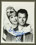 "I DREAM OF JEANNIE" BARBARA EDEN/LARRY HAGMAN SIGNED PHOTO.