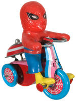 “SPIDER-MAN” MARX WIND-UP TRICYCLE.