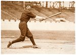 CUBAN BASEBALL PLAYER ARMANDO MARSANS VINTAGE BATTING NEWS SERVICE PHOTO.