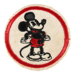 MICKEY MOUSE EARLY AND RARE FABRIC PATCH.