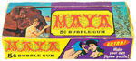 “MAYA” TOPPS GUM CARD DISPLAY BOX.