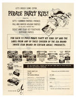 “PIRATE SHIP RESTAURANT IN DISNEYLAND PIRATE PARTY KIT” PREMIUM.