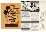 “MICKEY MOUSE CLUB MAGIC KIT” PREMIUM.