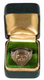 RARE “FRANK BUCK’S JUNGLELAND” NYWF RING WITH BEAUTIFUL VINTAGE BOX.