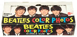 "BEATLES COLOR PHOTOS” TOPPS GUM CARD DISPLAY BOX.