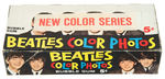 “BEATLES COLOR PHOTOS/NEW COLOR SERIES” TOPPS GUM CARD DISPLAY BOX.