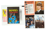 “BEATLES COLOR CARDS” TOPPS GUM CARD SET WITH WRAPPER.