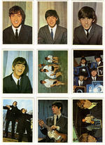 “BEATLES COLOR CARDS” TOPPS GUM CARD SET WITH WRAPPER.