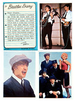 “BEATLES DIARY” TOPPS GUM CARD SET.