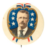 ROOSEVELT CHOICE FULL COLOR 1904 BUTTON.