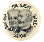 FIRST BUTTON TO PROMOTE A CIRCUS.