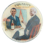 OBAMA INAUGURAL FLASHER WITH IMAGES OF HIM & EMK PLUS TR & BOOKER T.