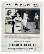 SATCHEL PAIGE JOINS CLEVELAND INDIANS 1948 NEWS SERVICE POSTER.