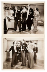 THE MARX BROTHERS MOVIE STILLS/EXHIBITOR MAGAZINE/SHEET MUSIC NINE-PIECE LOT.