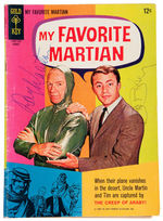 "MY FAVORITE MARTIAN" CAST-SIGNED COMIC BOOK.