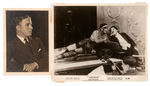 CHARLIE CHAPLIN NINE-PIECE PAPER EPHEMERA LOT.