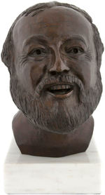 LUCIANO PAVAROTTI BUST.