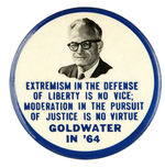 GOLDWATER "EXTREMISM" FULL QUOTE CLASSIC.