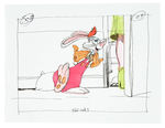 WHO FRAMED ROGER RABBIT? ORIGINAL STORYBOARD ART.