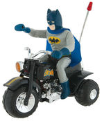 BATMAN BOXED ITALIAN THREE-WHEELER BATTERY-OPERATED TOY.