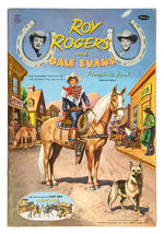 "ROY ROGERS AND DALE EVANS PUNCH-OUT BOOK."