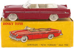 DINKY BOXED 1955 CHRYSLER NEW YORKER CONVERTIBLE.