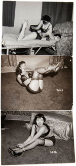 BETTIE PAGE CHEESECAKE/BONDAGE PHOTO LOT & CATALOG.