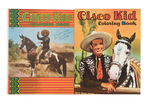 "THE CISCO KID" PAPER MASKS/COLORING BOOKS.