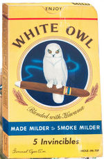 "WHITE OWL CIGAR/THE MOST HAPPY FELLA" LARGE DIE-CUT DISPLAY.