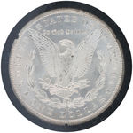 $1 MORGAN SILVER DOLLAR 1883-CC (CARSON CITY) IN GSA HOARD CASE & BOX.