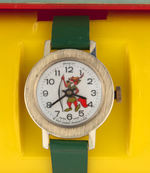 DISNEY'S "ROBIN HOOD" BOXED BRADLEY WATCH.