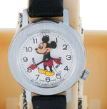 "MICKEY MOUSE & MINNIE MOUSE MOVING HEAD" BOXED BRADLEY WATCH PAIR.