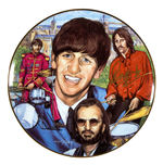 RINGO STARR LIMITED EDITION BOXED AUTOGRAPHED PLATE.